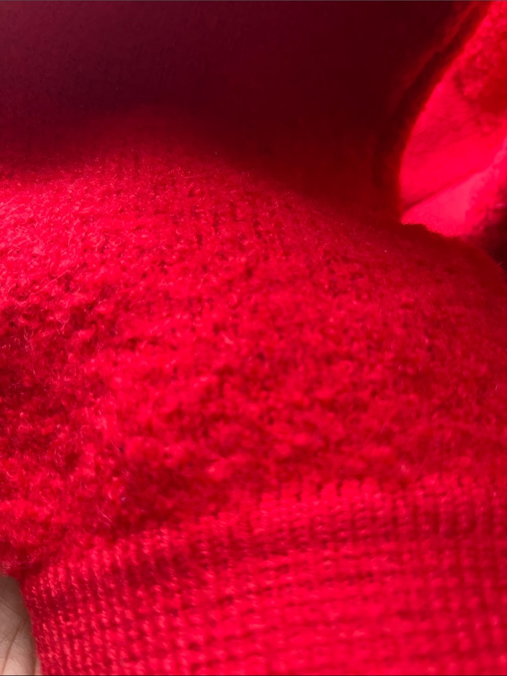 Primark Red Textured Gold-Button Cardigan Jacket - Picture 5 of 5